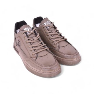 Men's Fashionable Ultrafine Leather Casual Sports Shoes, Low-Cut Slip-Resistant Sole, Suitable For All Seasons