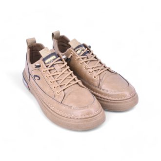 New Leather Designer Causal Sneakers for Men's Fashion, non-slip men's soft-soled work SPT346