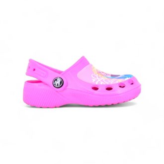 Pink Frozen Themed Chappals-CHP410