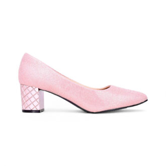 Ladies Fancy Blocked Heels-CT929