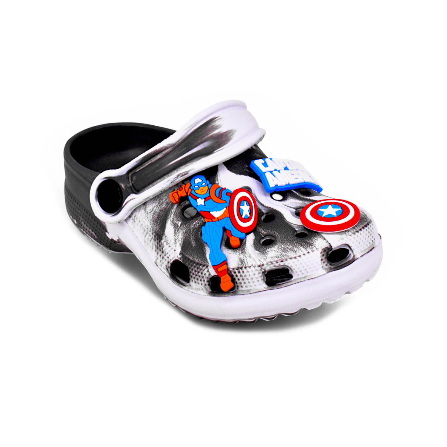 City Walk Kids Captain America Chappal – Model CHP501 4 City Walk Kids Captain America Chappal – Model CHP501