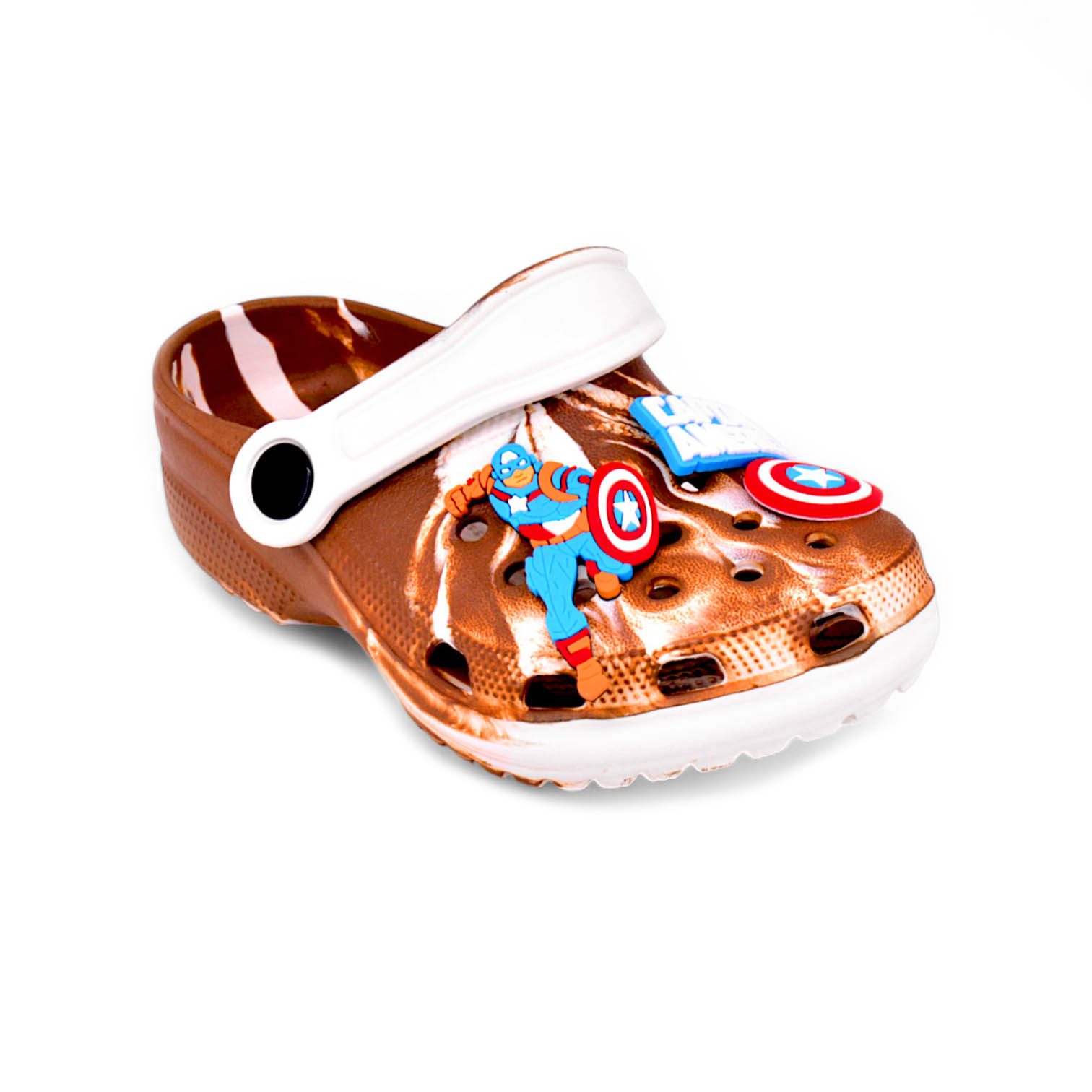 City Walk Kids Captain America Chappal – Model CHP501 2 City Walk Kids Captain America Chappal – Model CHP501
