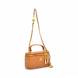 Luxury Quilted Leather Handbag – HB1053