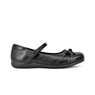 City Walk KD1748 – Premium Kids’ Black School Shoes