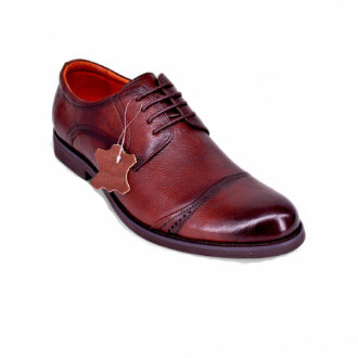 City Walk LB1358 Men’s Formal Genuine Leather Derby Shoes – Classic Elegance for Office & Occasions