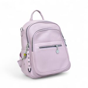 BPBG479 – Trendy Rivet Accent Leatherette Backpack