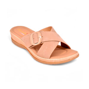 Evelyn Cross Comfort Slides – FL674-1