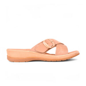 Evelyn Cross Comfort Slides – FL674-1