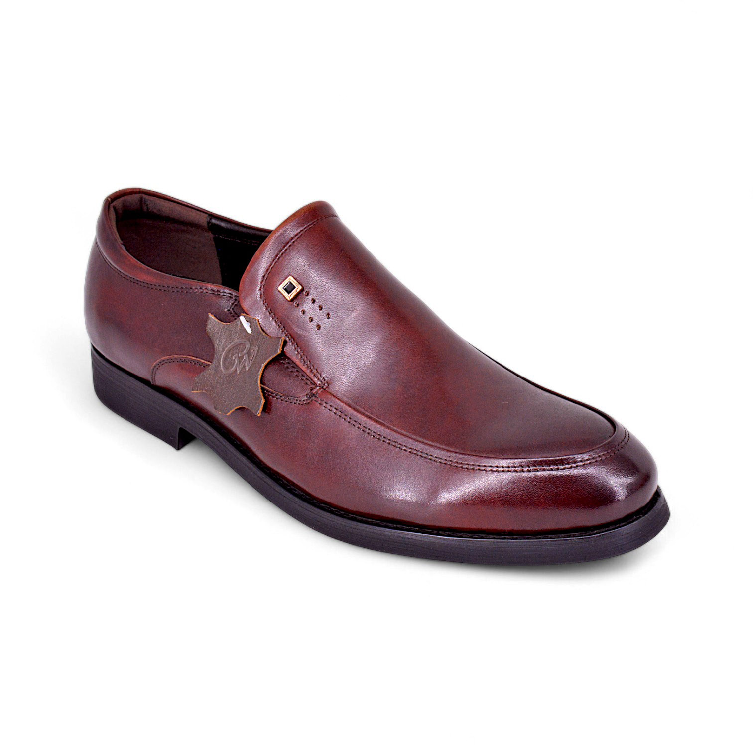 LB1323-1 Men’s Leather Slip-On Shoes – Classic & Sleek 2 LB1323-1 Men’s Leather Slip-On Shoes – Classic & Sleek - Image 2