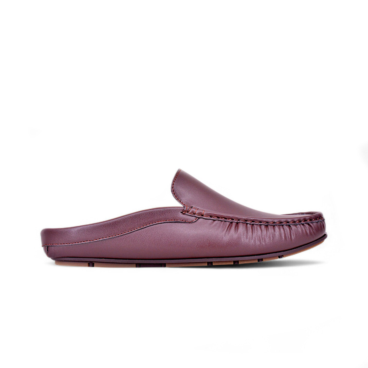 LF093 Men’s Leather Slip-On Mule Loafers 7 LF093 Men’s Leather Slip-On Mule Loafers - Image 7