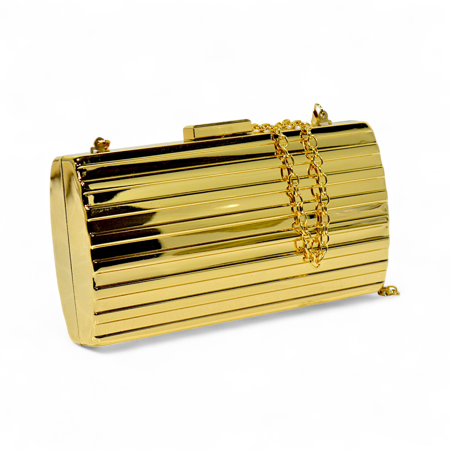 Chic Gold Metallic Evening Clutch – MATP535 1 Chic Gold Metallic Evening Clutch – MATP535
