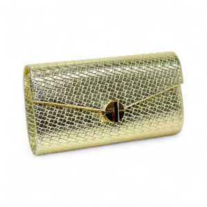 MATP547 – Luxe Textured Metallic Clutch Bag