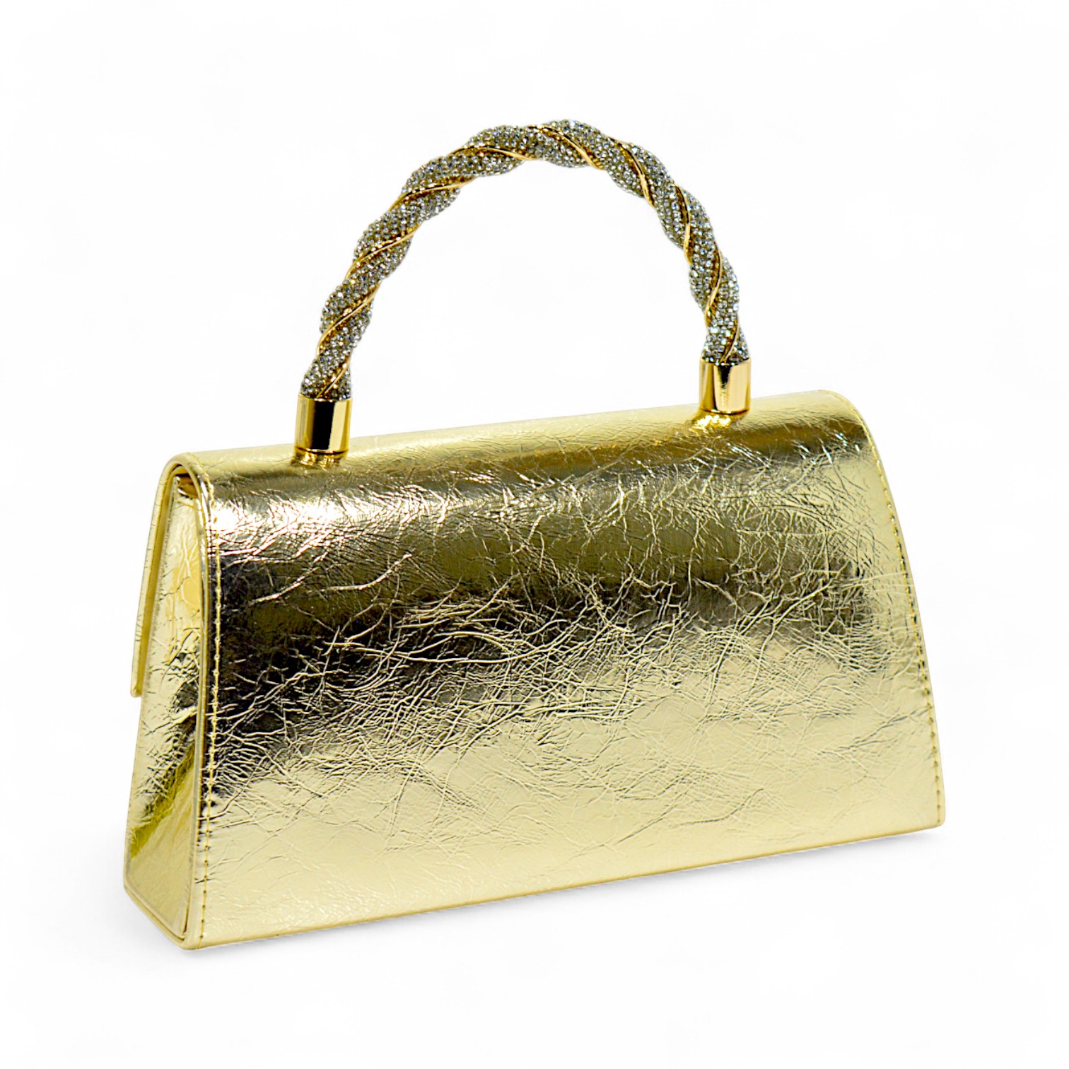 MATP550 – The Iconic Gold Twist-Handle Handbag 2 MATP550 – The Iconic Gold Twist-Handle Handbag - Image 2