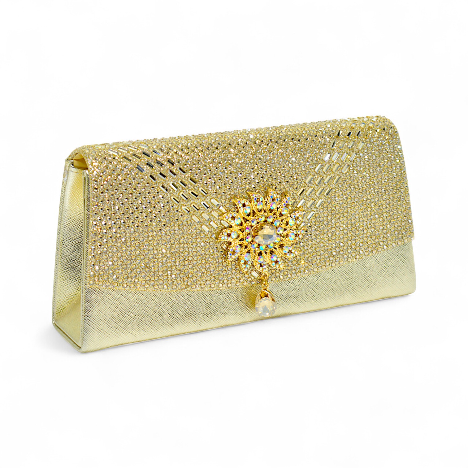 Glamorous Rhinestone Evening Clutch – MATP564 3 Glamorous Rhinestone Evening Clutch – MATP564 - Image 3
