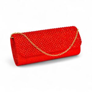 Elegant Rhinestone Clutch Bag–MATP587