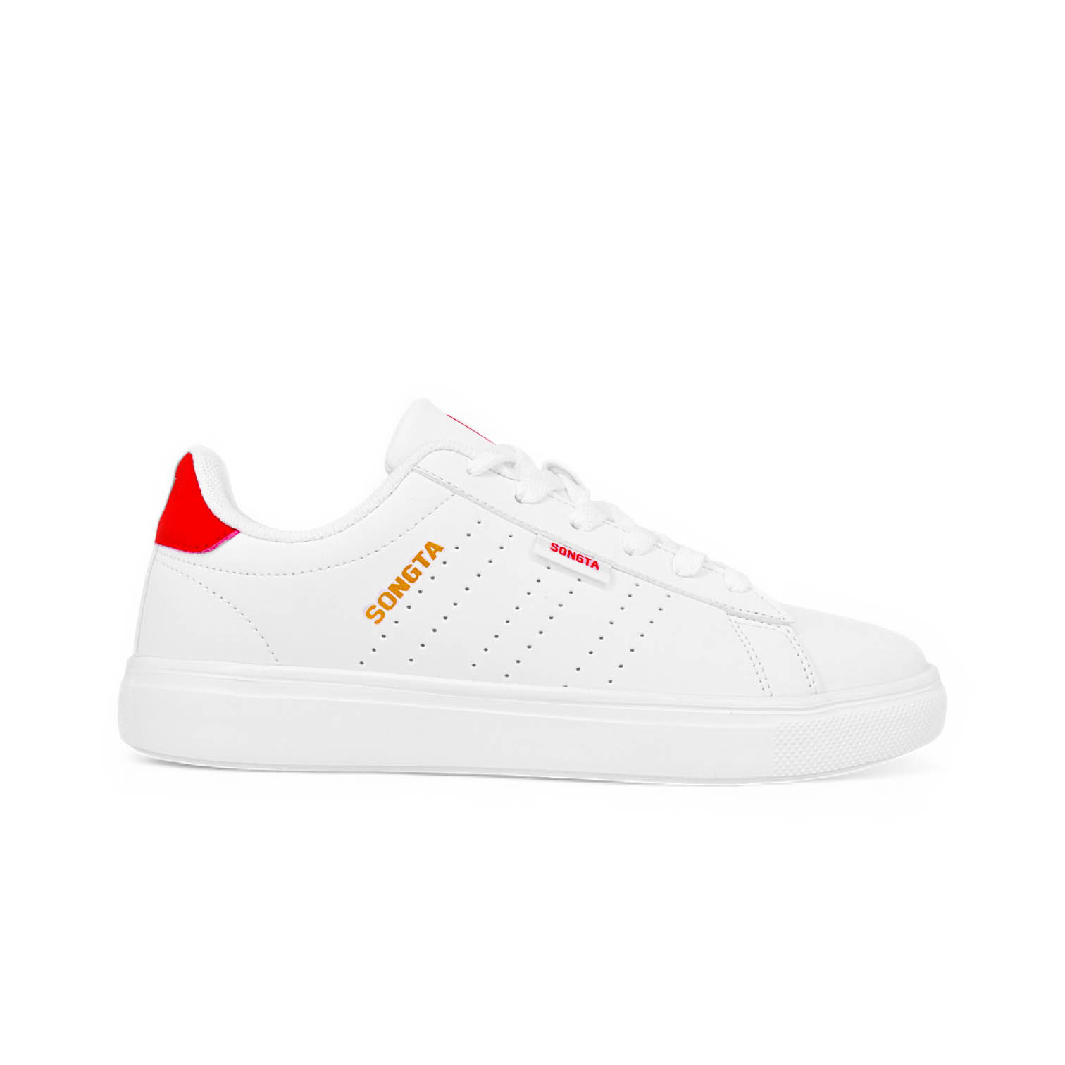 SPT520 SONGTA White Casual Sneakers – Lightweight, Stylish Everyday Wear Shoes 1 SPT520 SONGTA White Casual Sneakers – Lightweight, Stylish Everyday Wear Shoes