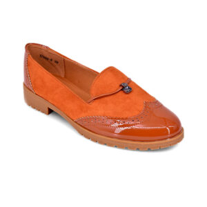 Ladies Patent Combo Loafers – BF037