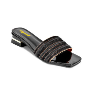 Elegant Heeled Slides – EV564