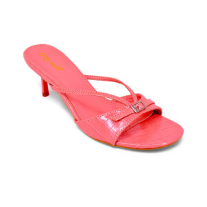 Glossy Strappy Kitten Heels – EV565