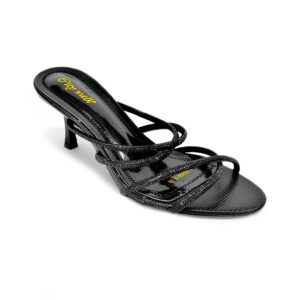 Glam Luxe Triple-Strap Heels – EV569