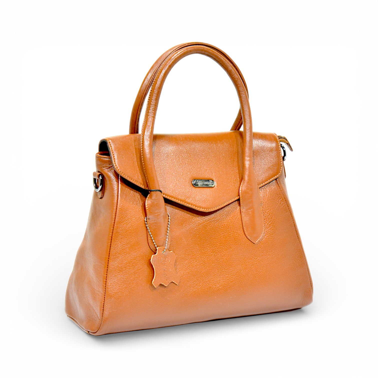 Leather Handbag - HB1077 2 Leather Handbag - HB1077