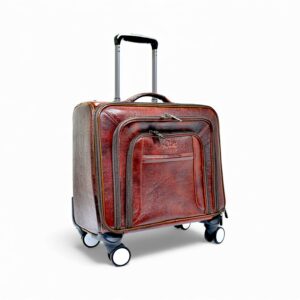 Premium Leather Trolley Bag – TRLY463
