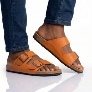 City Walk Buckled Comfort Sandals – GC279