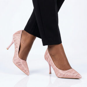 Crystal Embellished Pointed Heels – CT1016