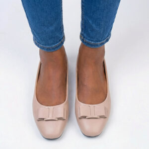 Bow Detail Comfort Flats – DL388