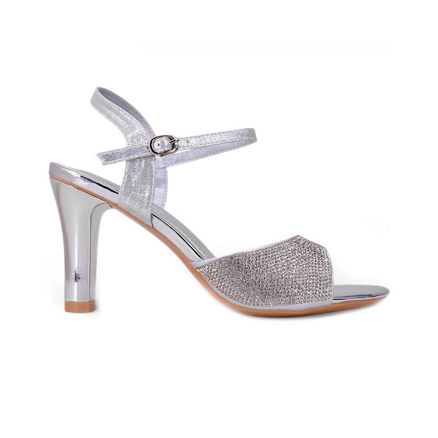 Sparkly Ankle Strap Heels – EV575 2 Sparkly Ankle Strap Heels – EV575