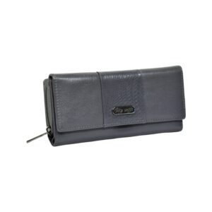 Women’s Zip & Flap Long Wallet – LWLT405