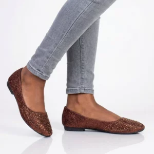 Citywalk Shimmer Mesh Comfort Flats – DL394