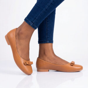 City Walk Elegant Bow Comfort Flats – DL386