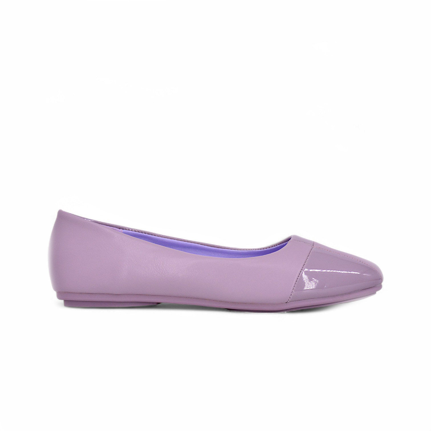 Gloss Toe Comfort Flats – DL344 2 Gloss Toe Comfort Flats – DL344