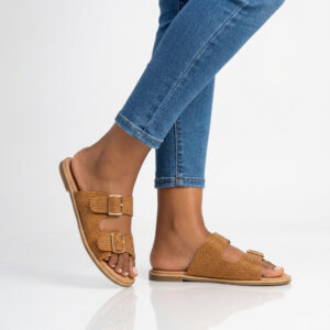 Buckle Strap Comfort Slides – SS024