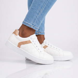 Ladies Glitter Accent Sneakers &ndash; SPT434