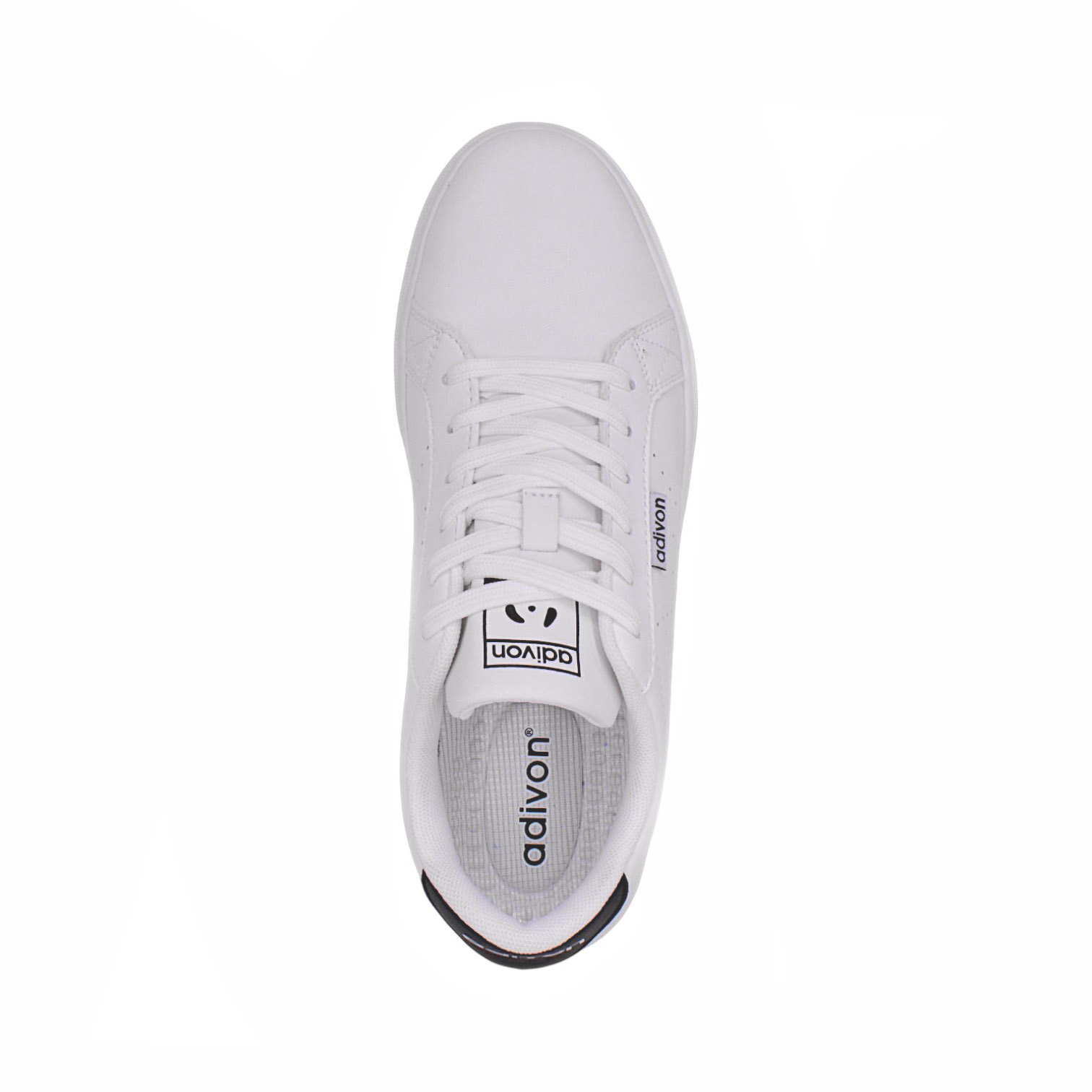 Adivon Classic White Sneakers – SPT441 3 Adivon Classic White Sneakers – SPT441