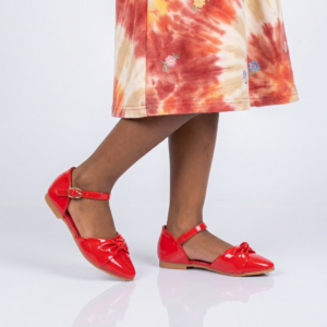 Elegance Girls Patent Flats – KD1669