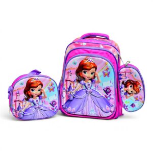 3-Piece Trolley School Bag Set - SCH1109