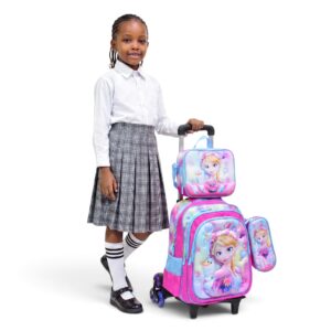 3-Piece Trolley School Bag Set - SCH1110