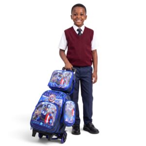 3-Piece Trolley School Bag Set - SCH1111