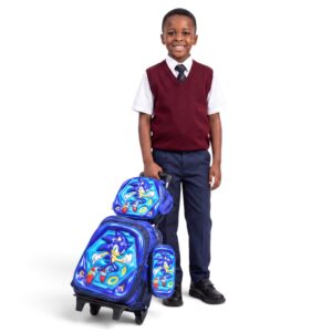 3-Piece Trolley School Bag Set - SCH1114