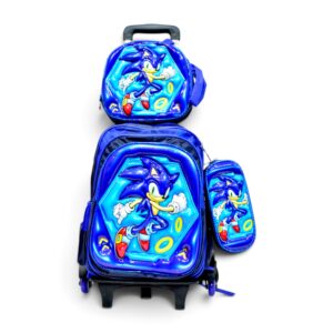 3-Piece Trolley School Bag Set - SCH1114