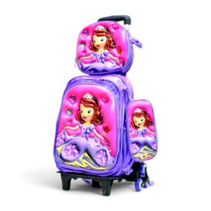 3-Piece Trolley School Bag Set - SCH1115