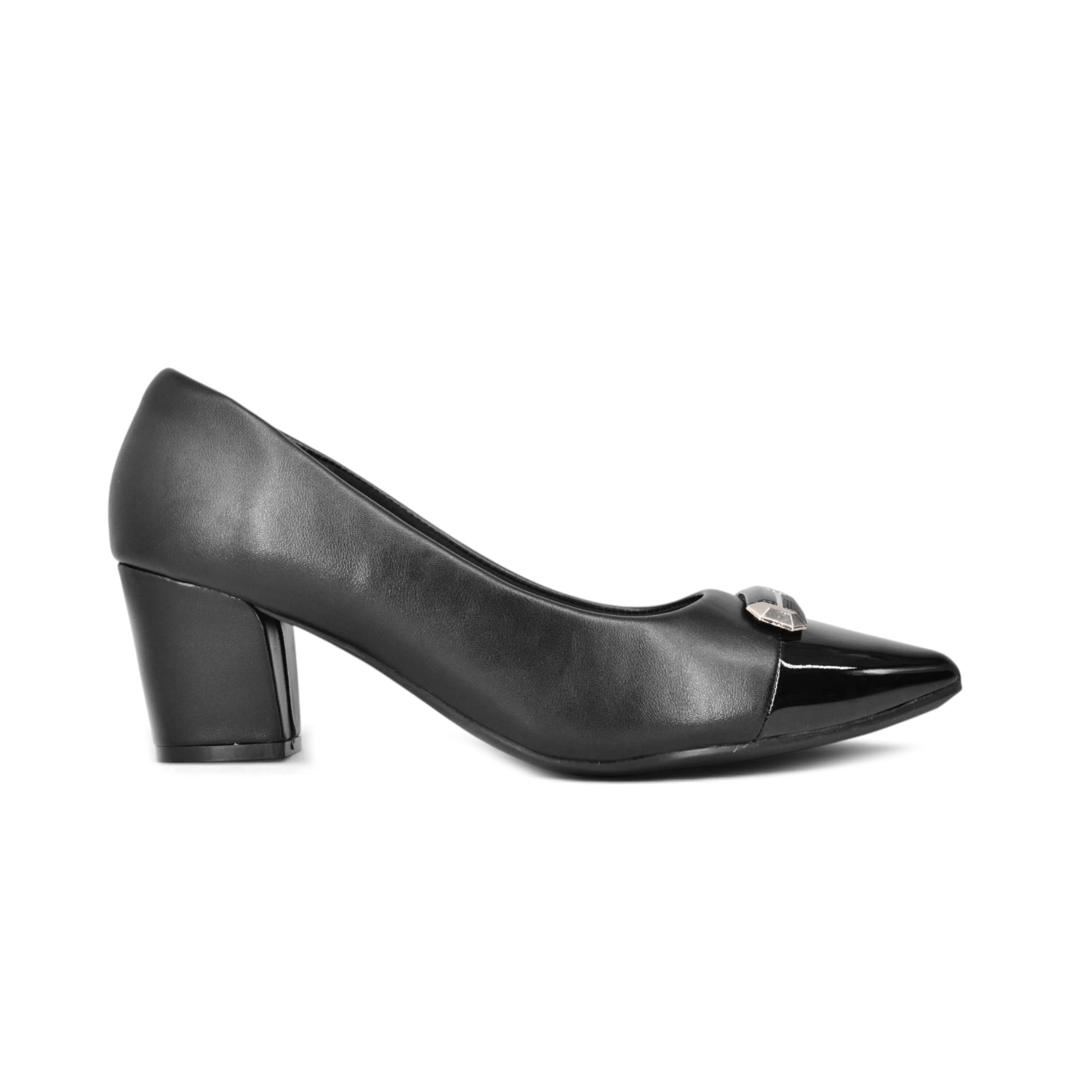 Pointed-Toe Block Heel - CT1034 2 Pointed-Toe Block Heel - CT1034